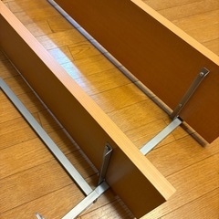 壁面収納ラック 幅120cm6段 突っ張り収納