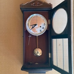 柱時計 60年ものの画像