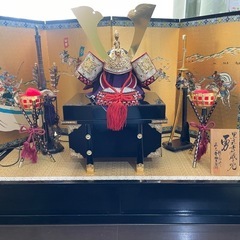 【美品】五月人形　兜飾り