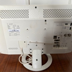 22インチ　22v 　液晶テレビ　SHARPの画像