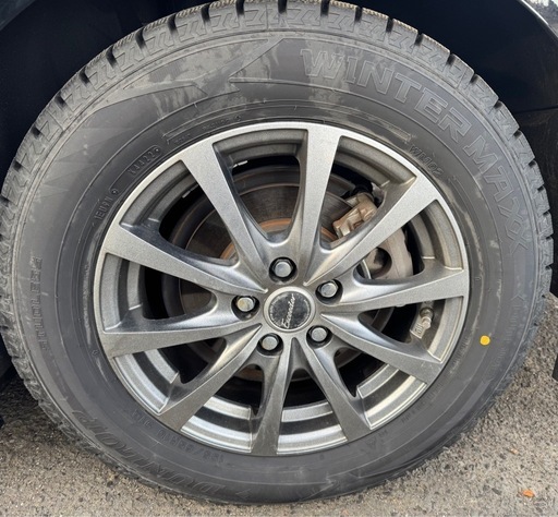 スタッドレスタイヤ&ホイール4本セット　ダンロップ　195/65R15 最終値下げ