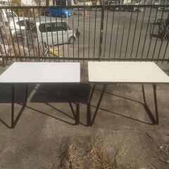 テーブル 折りたたみ式  2台