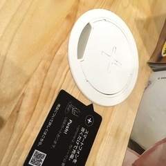 ※譲渡予定者様対応中※【ワイヤレス充電器付き】IKEA(イケア) JOKKMOKK 20211105 テーブル&チェア2脚, アンティークステインの画像