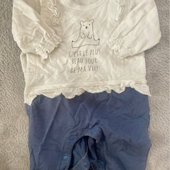 3月には処分【あげます】女の子80ロンパース