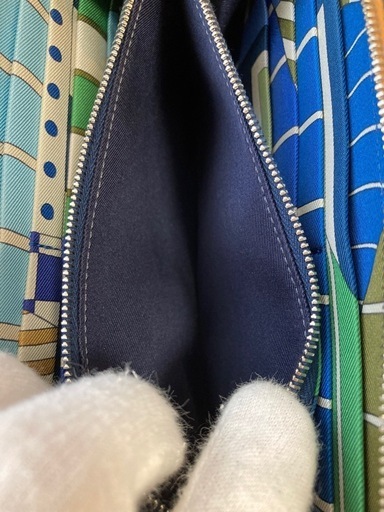 HERMESエルメスアザップシルクインロング　小銭入れ有ラウンドファスナー長財布
