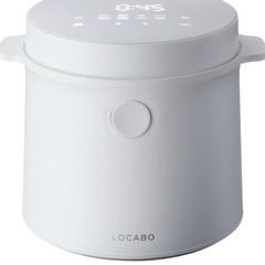 説明書付　ＬＯＣＡＢＯ(ロカボ）炊飯器