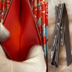 HERMESエルメス アザップシルクインロング小銭入れ有ラウンドジップウォレットの画像