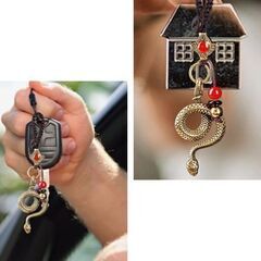 ヘビ/スネークキーホルダー（新品）の画像