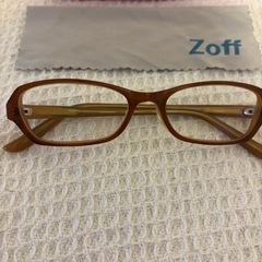 Zoff ブルーライトカットメガネ　度なし