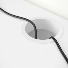※譲渡予定者様対応中※【ワイヤレス充電器付き】IKEA(イケア) JOKKMOKK 20211105 テーブル&チェア2脚, アンティークステインの画像