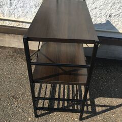 JM19469S)★お値下げ★3段ラック 幅：約80cm 高さ：約76,5cm 奥行：約39cm 中古品【取りに来られる方限定】の画像
