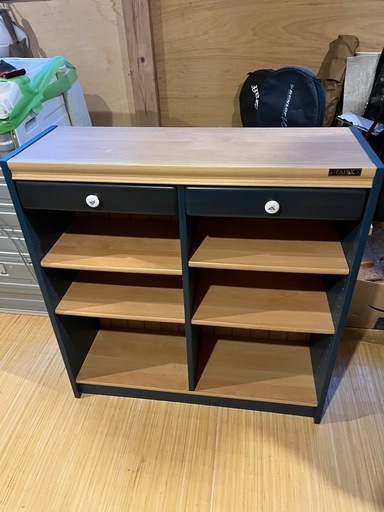カウンターテーブル　レトロ