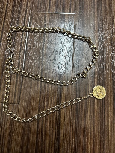 チェーンスタイルベルト コインチャーム付き CHANEL
