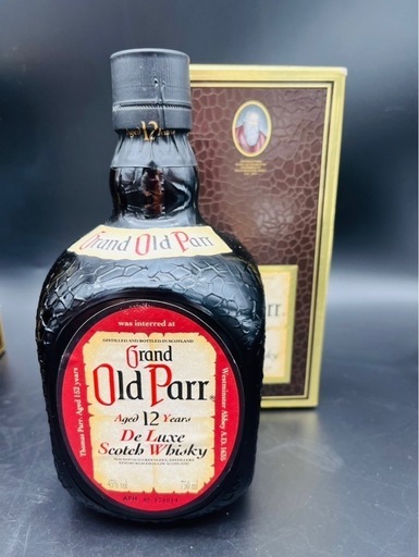 Old Parr Silver ウイスキー 750ml ＆1L 2本セット 箱付き
