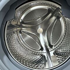 高年式!2024年製! アイリスオーヤマ CDK852 ドラム式洗濯乾燥機 温水洗浄 洗濯8kg/乾燥5kg 左開き ホワイト 中古家電 店頭引取歓迎 R9095の画像