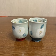 お猪口　酒器　お茶　　茶器　コップ　湯呑み　　ペア　グラス