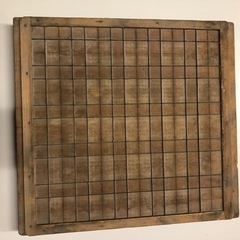 モザイクタイル　木型　貼り板　タイル　木枠　マス目