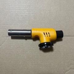 新品 ガスバーナートーチ 黄色の画像