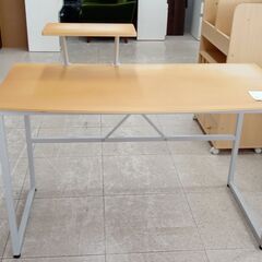 ★ジモティ割あり★  デスク ナチュラル H95×D60×W12...