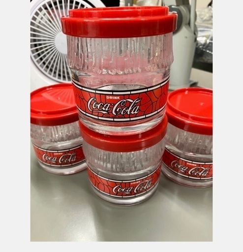 80年代物 コカコーラ コーラグラス ヴィンテージ 4個