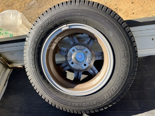 145R12 LT 6PR スタッドレス ホイール4本セット ブリヂストン ブリジストン BRIDGESTONE ブリザック BLIZ