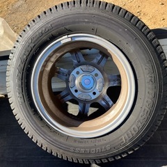 145R12 LT 6PR スタッドレス ホイール4本セット ブリヂストン ブリジストン BRIDGESTONE ブリザック BLIZZAK  の画像