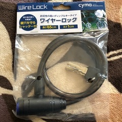 自転車ワイヤーロック