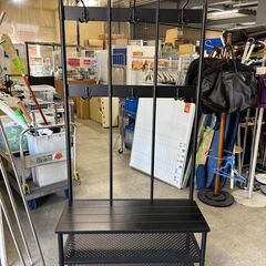 IKEA　PINNING　収納棚付きコートラック（在庫：1）