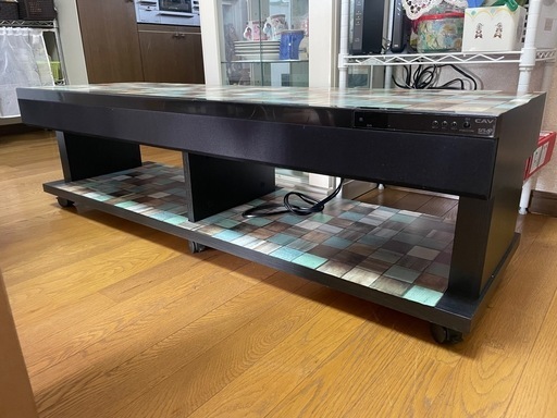 CAV 3.1chオーディオラック スピーカー付き テレビ台 THRG-120 リモコン無し テレビボード ※通電確認済み