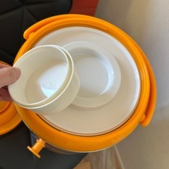 運動会!キャンプに！説明書付　タイガーポータブルクーラー魔法瓶7.7リットルの画像