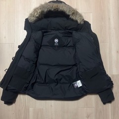 カナダグースラッセルパーカーブラック
Sサイズ