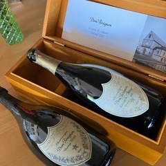 ドンペリ2015年とドンペリゴールド空き瓶空き箱