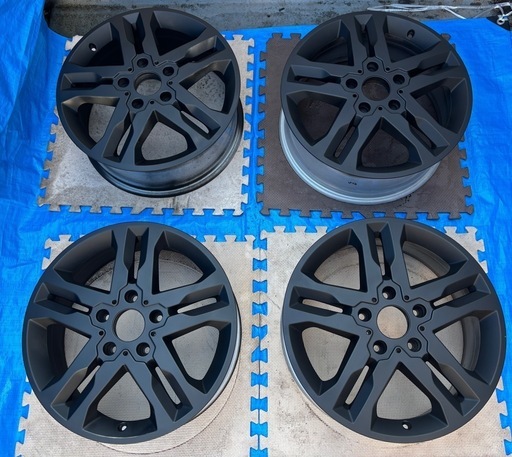 1/24まで_Gクラス　ホイール　マットブラック