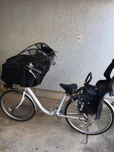 ギア付き３人乗り自転車