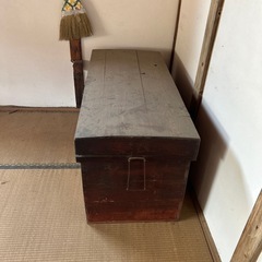 木箱　かなり古い物になります。の画像