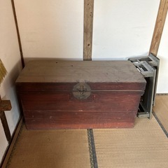木箱　かなり古い物になります。
