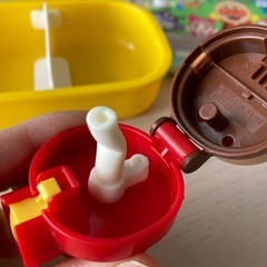アンパンマン　弁当箱　280ml お弁当　ペットボトルキャップ　ペットボトル用ストローの画像