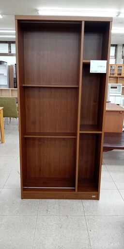 ★ジモティ割あり★  ラック ブラウン H180×D30×W85 クリーニング済み TJ10602