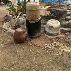 鉢　陶器　穴なし