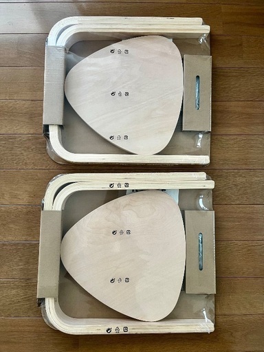 IKEA KYRRE シルレ スツール2台セット 未使用