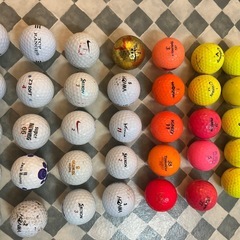 ゴルフボール　多種45個の画像