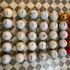 ゴルフボール　多種45個の画像