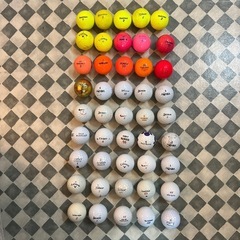 ゴルフボール　多種45個の画像