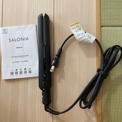 【お取引相手決定】　SALONIA   ヘアアイロン