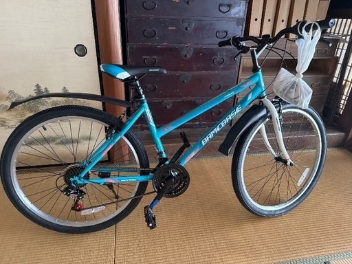 自転車　クロスバイクBAMC 26インチ　21段変速