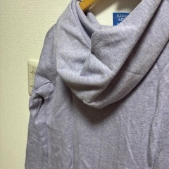 ロングトレーナー【ラベンダー色】の画像
