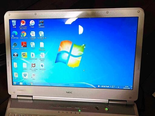 【美品】値下げ：A4ワイド Blu-ray・MS OFFICE NEC PC-LL750CS3EW