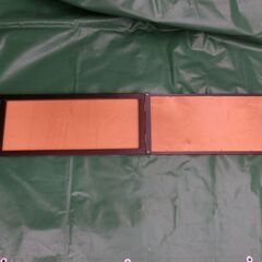 ■ 全身姿見 黒木枠 鏡 割れ無し、そのまま使えます。中古品■の画像