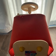 おもちゃ　木　くるま　車の画像