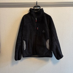 取引中　メンズCHUMS ボアブルゾン　黒　M 　